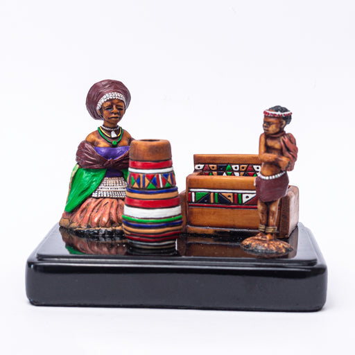 Xhosa Tribe Office Set - Africa Handmade