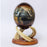 Buffalo Gloss Painted Ostrich Egg with Stand - Africa Handmade