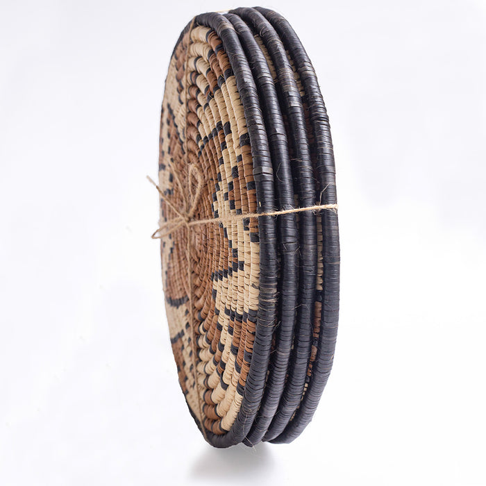 African Themed Woven Coasters (Large) - Africa Handmade