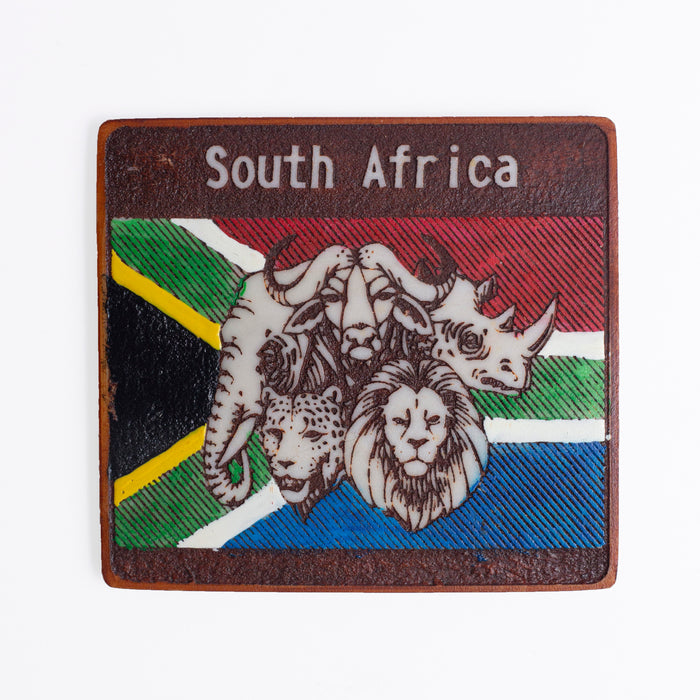 South African Location Coasters (Set of 6) - Africa Handmade