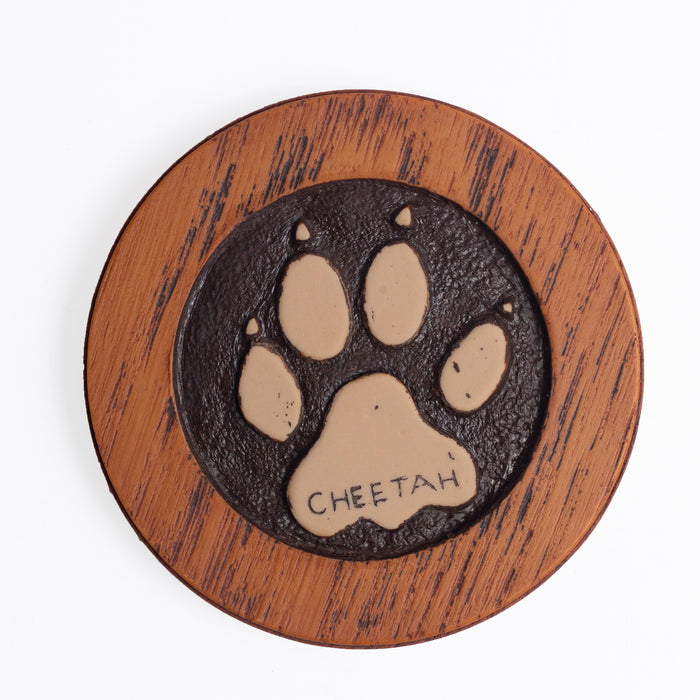 African Wildlife Wooden Coasters - Africa Handmade