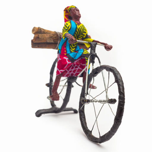African Rural Cyclist - Africa Handmade