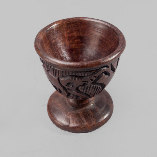 Ebony Wood Egg Holder - Africa Handmade