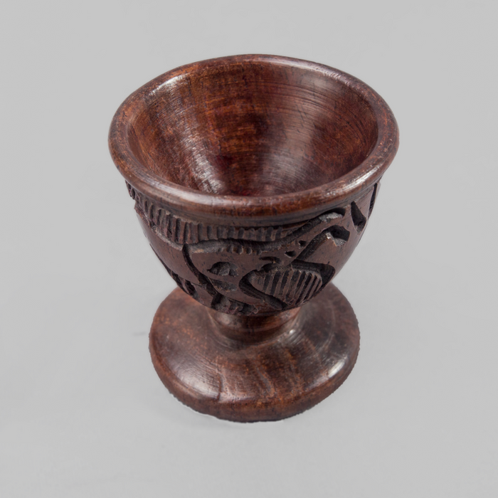 Ebony Wood Egg Holder - Africa Handmade