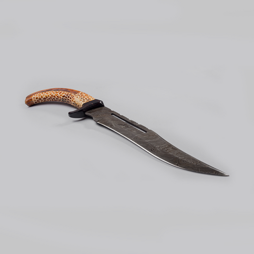 Cedar Wood Handle Clip Point Blade - Africa Handmade