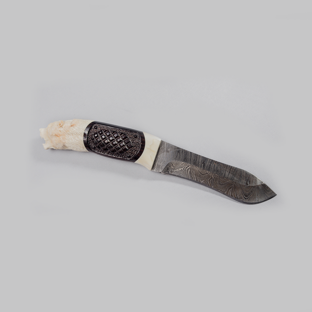 Lion Head Drop Point Blade - Africa Handmade