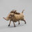 African Warthog Sisal Sculpture - Africa Handmade
