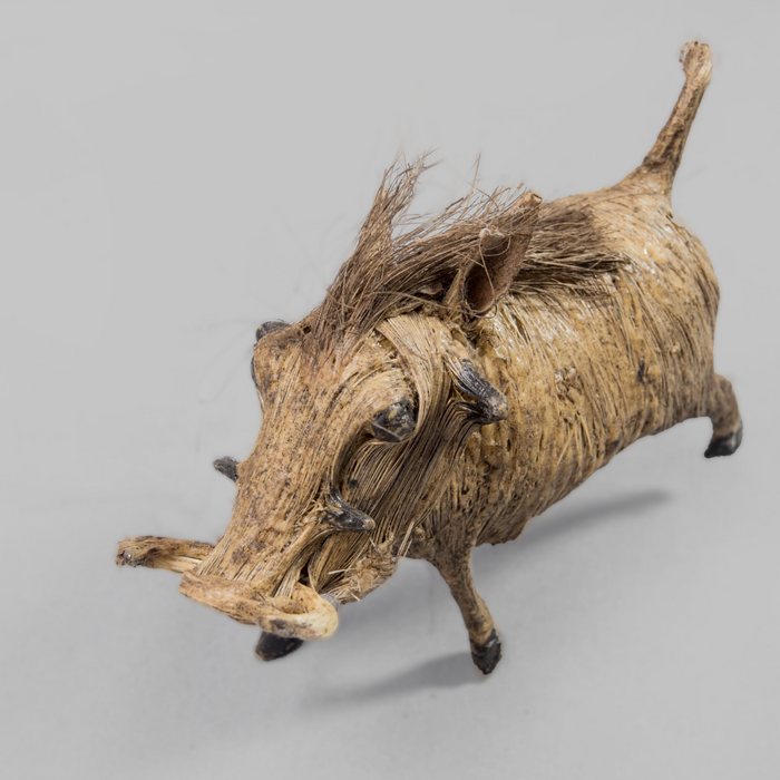 African Warthog Sisal Sculpture - Africa Handmade