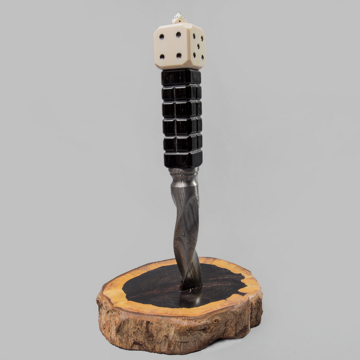 Jagdkommando Knife With Stand - Africa Handmade