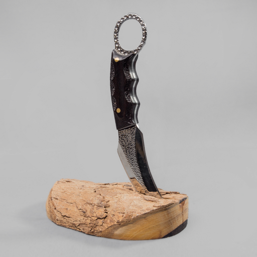 Ebony Wood Talon Blade With Stand - Africa Handmade