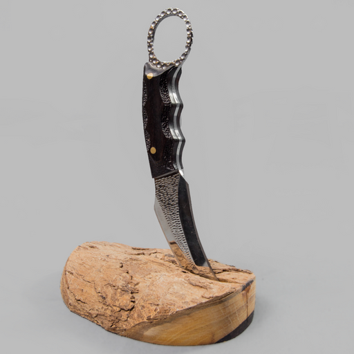 Ebony Wood Talon Blade With Stand - Africa Handmade