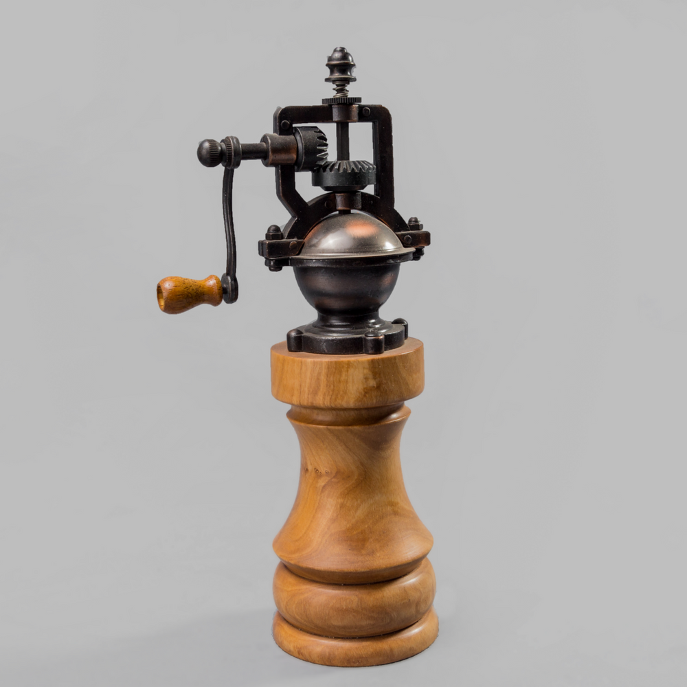 Cedar Wood Pepper Grinder - Africa Handmade