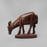 Feeding Bok Ebony Wood Carving - Africa Handmade