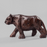 African Leopard Ebony Wood Carving - Africa Handmade