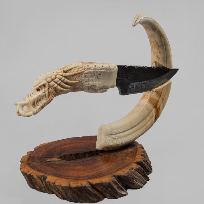 Power of the Dragon Clip Point Blade - Africa Handmade