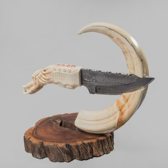 Power of the Dragon Clip Point Blade - Africa Handmade