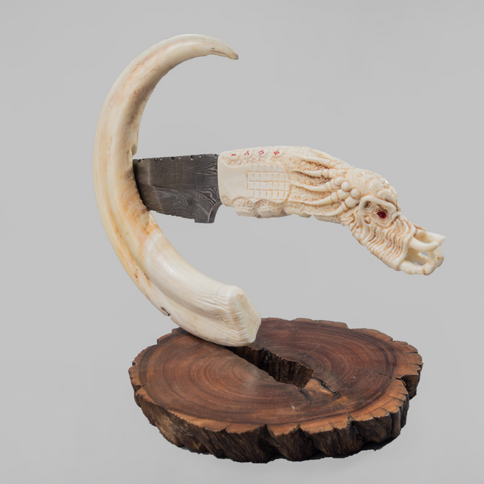 Power of the Dragon Clip Point Blade - Africa Handmade