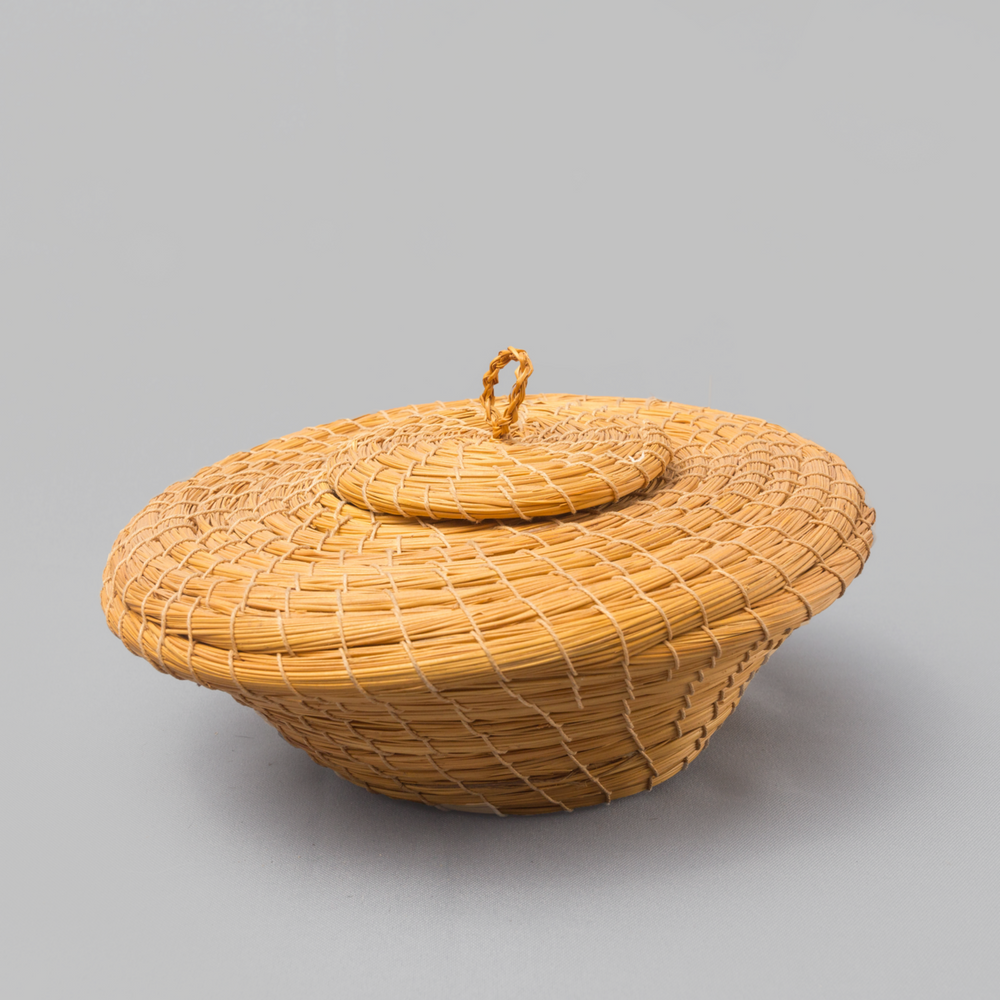 Ilala Palm Woven Zulu Herb Container - Africa Handmade