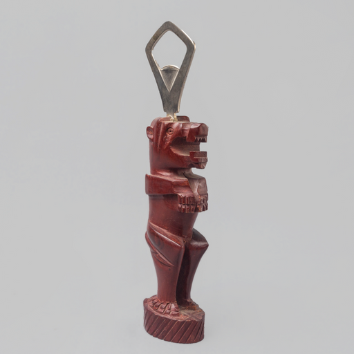 Ebony Wood African Hippo Bottle Opener - Africa Handmade