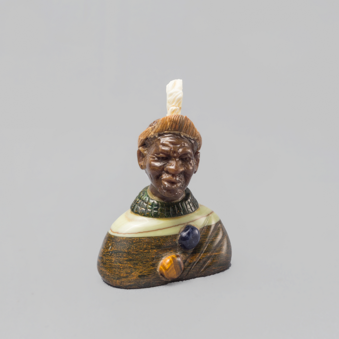 Shaka Zulu Multi Stone Carving - Africa Handmade