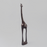 African Giraffe Ebony Wood Carving - Africa Handmade