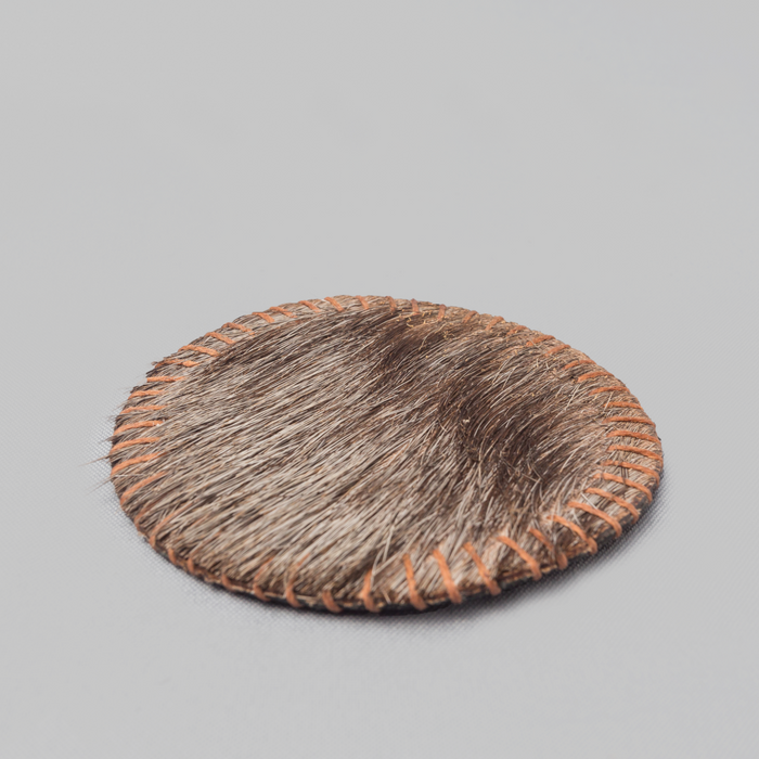 Wildebeest Fur Coasters - Africa Handmade