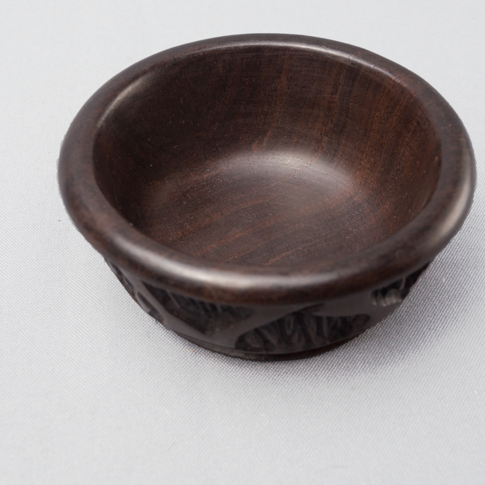 Ebony Wood Display Bowl - Africa Handmade