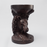 Ebony Wood Lion Head Ostrich Egg Holder - Africa Handmade