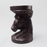 Ebony Wood Lion Head Ostrich Egg Holder - Africa Handmade