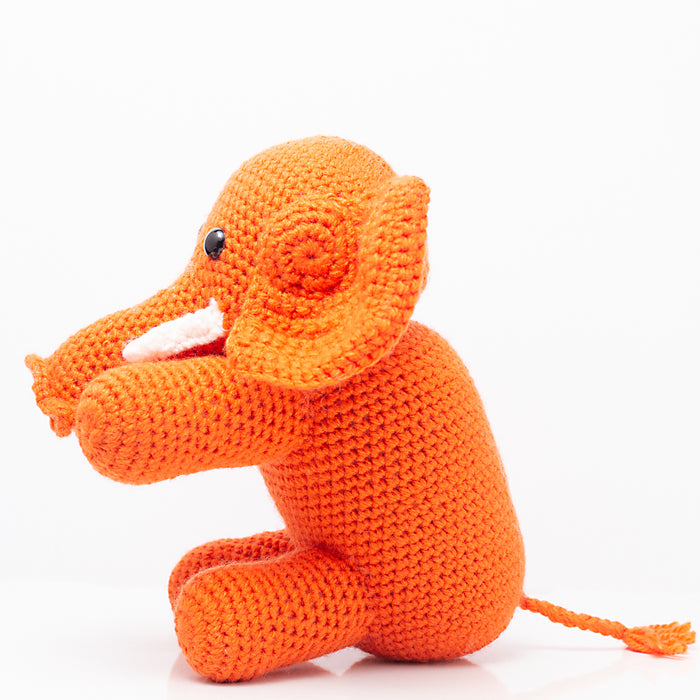 Tusker the Africa Trumpeting Elephant PRRRRR!! - Africa Handmade