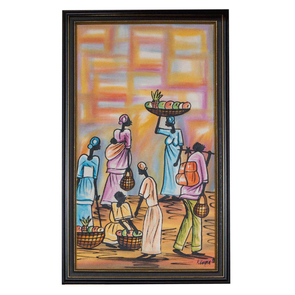 African Market by R. Chika - Africa Handmade