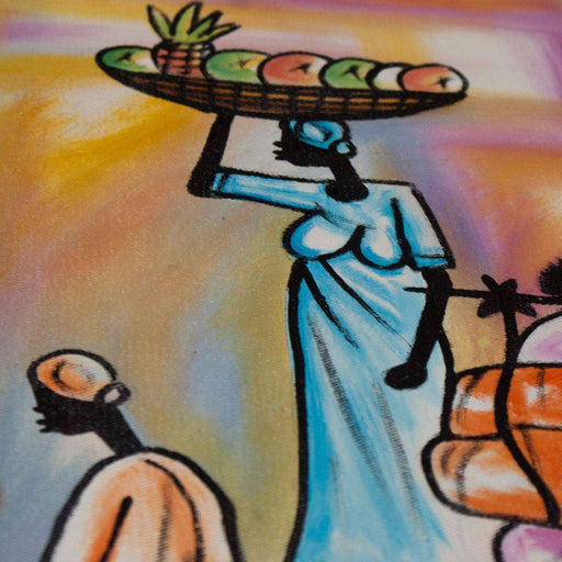 African Market by R. Chika - Africa Handmade