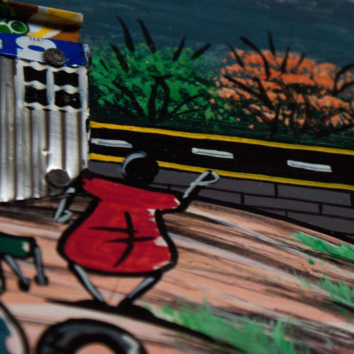 African Township Art - Soda Cans (Set of 2) - Africa Handmade