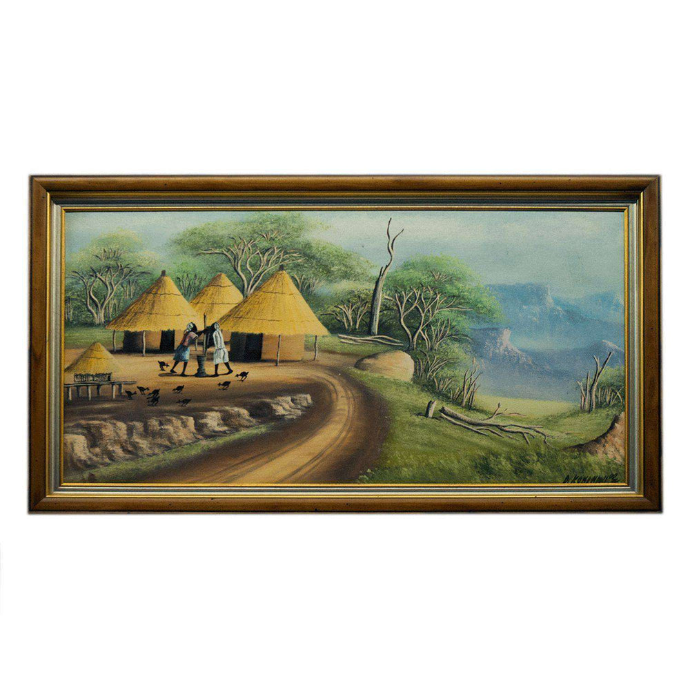 African Village by D. Koninawi - Africa Handmade