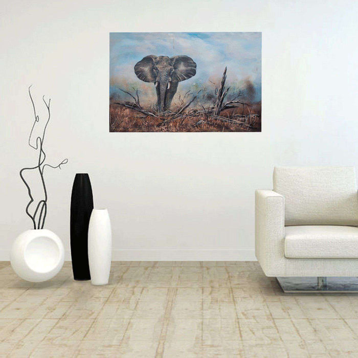 Elephant Bull by Peter Chimucheka - Africa Handmade