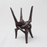 Ebony Wood Tripod Egg Stand - Africa Handmade