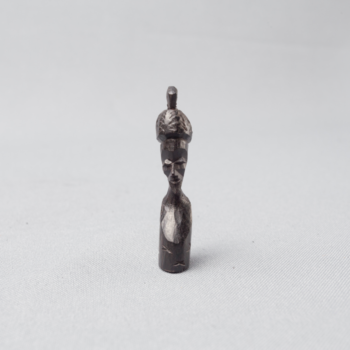 African Warrior Ebony Wood Keyholder - Africa Handmade