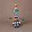 Beaded Key Ring Figurine Doll Small - Africa Handmade