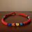 Beaded Ndebele Clan Women's HeadBand & Bangle (Red) - Africa Handmade