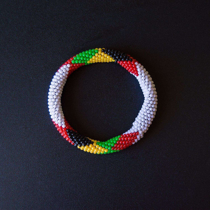 Beaded Ndebele Clan Women's Necklace & Bracelet(s) (Set) - Africa Handmade