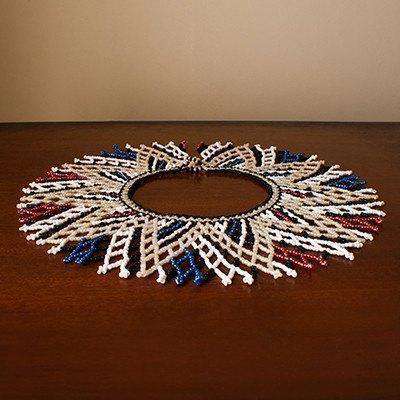Beaded Zulu Clan Women's Necklace (Multi Beads) - Africa Handmade