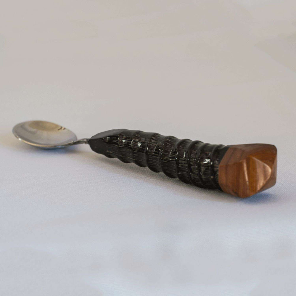 Springbok Horn Teaspoon Short (Set of 6) - Africa Handmade