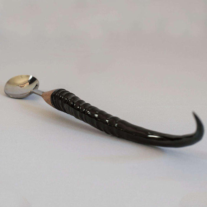 Springbok Horn Teaspoon Spiral (Set of 6) - Africa Handmade