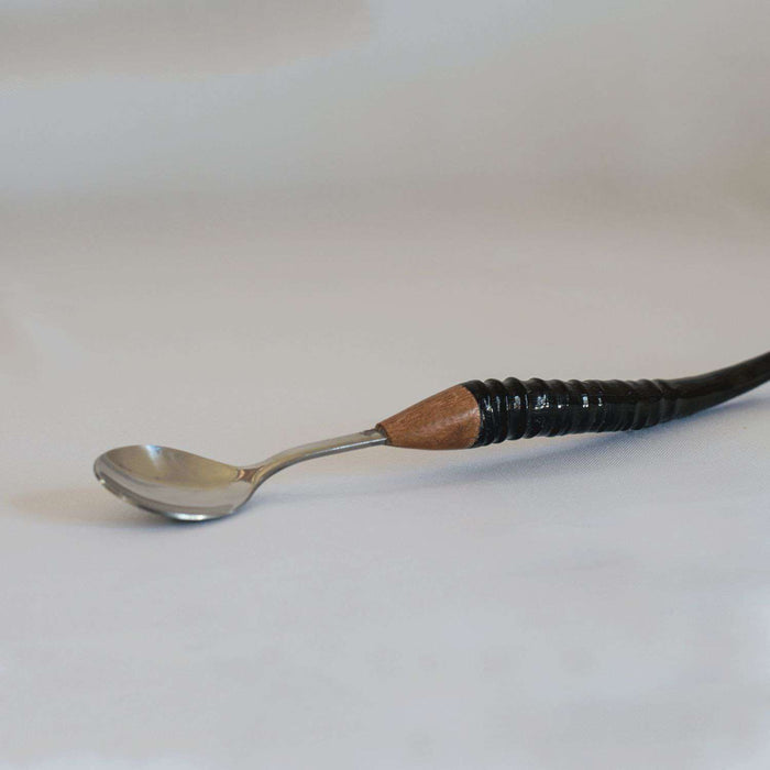 Springbok Horn Teaspoon Spiral (Set of 6) - Africa Handmade