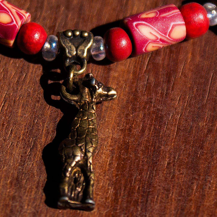 3 African Animals Charm Necklaces (Various) - Africa Handmade