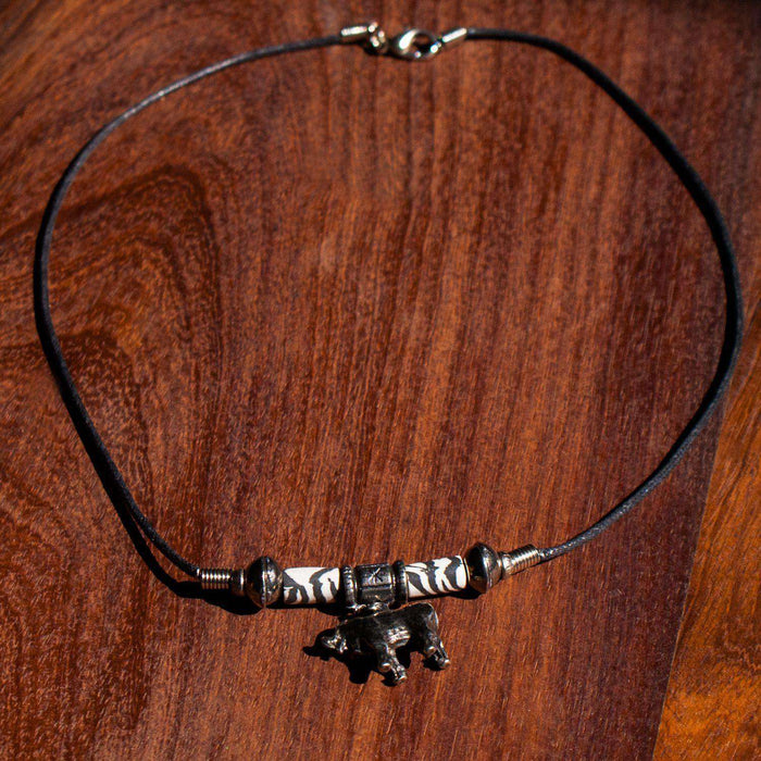 African Animals Trio Necklaces (Various) - Africa Handmade