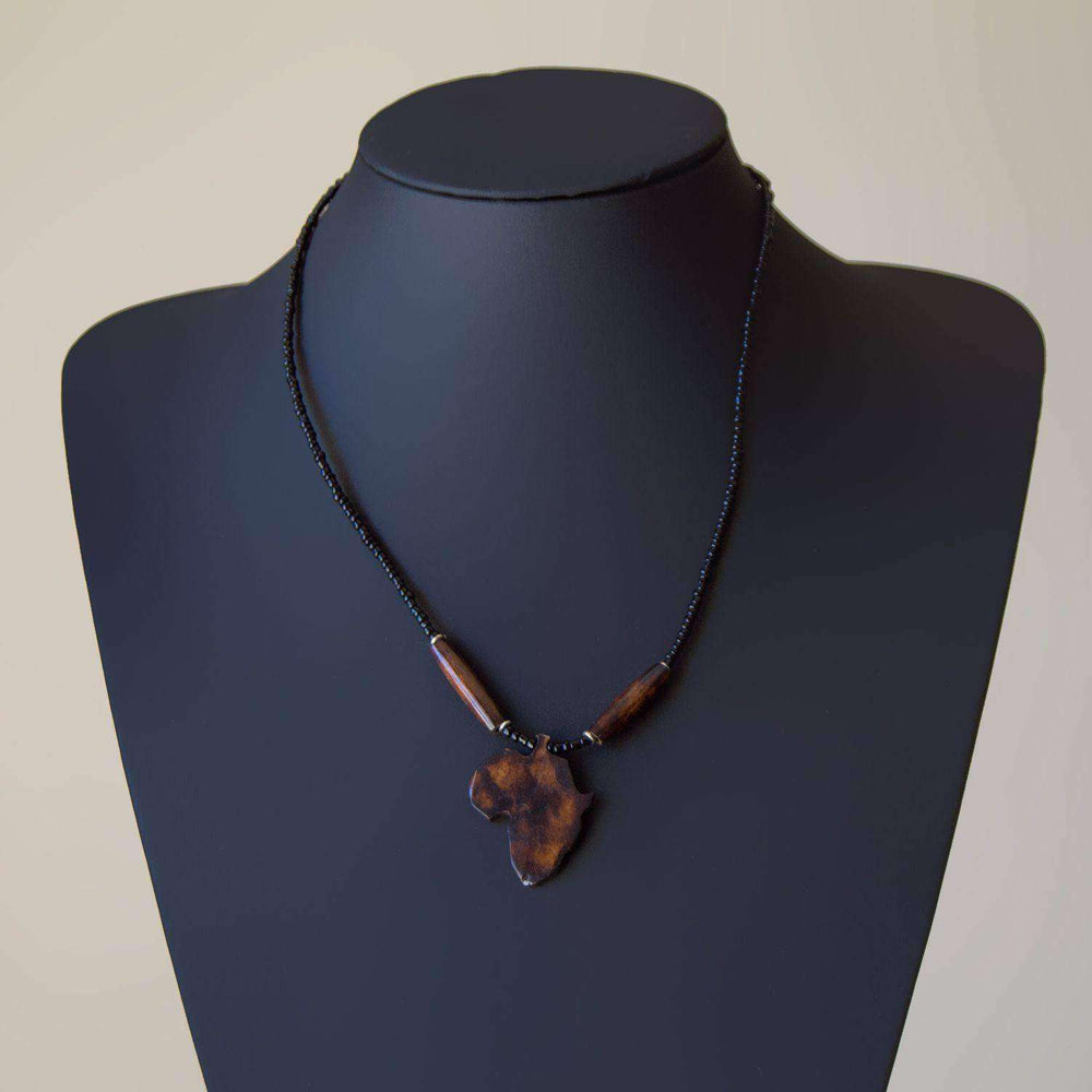 Beaded Necklace Afrika - Africa Handmade