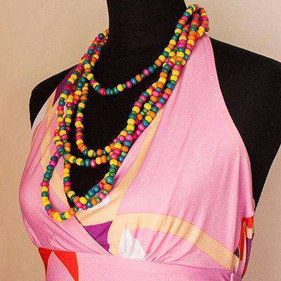 Multi Coloured Necklace by Palesa Khobane - Africa Handmade