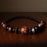 Painted Wood Beaded Necklace Brown (Gloss) - Africa Handmade