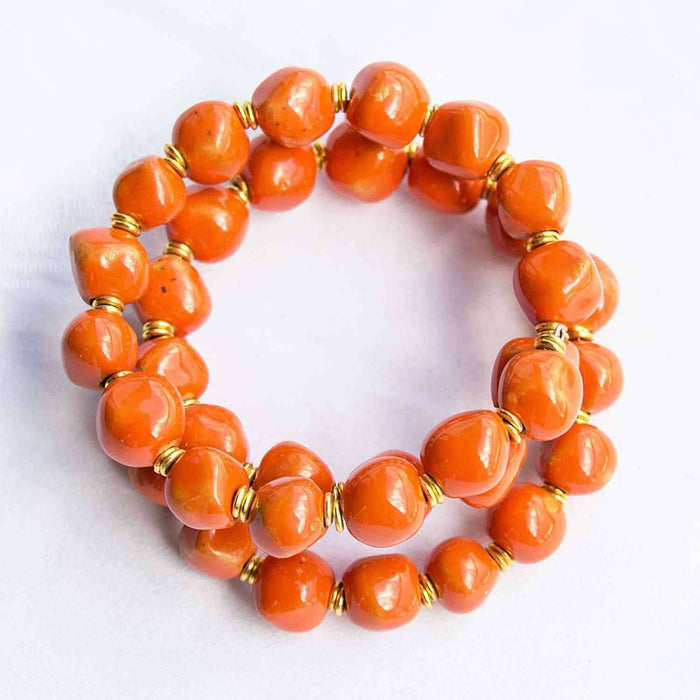 Slip On/Wrap Around Beaded Bracelets (Multiple Designs) - Africa Handmade